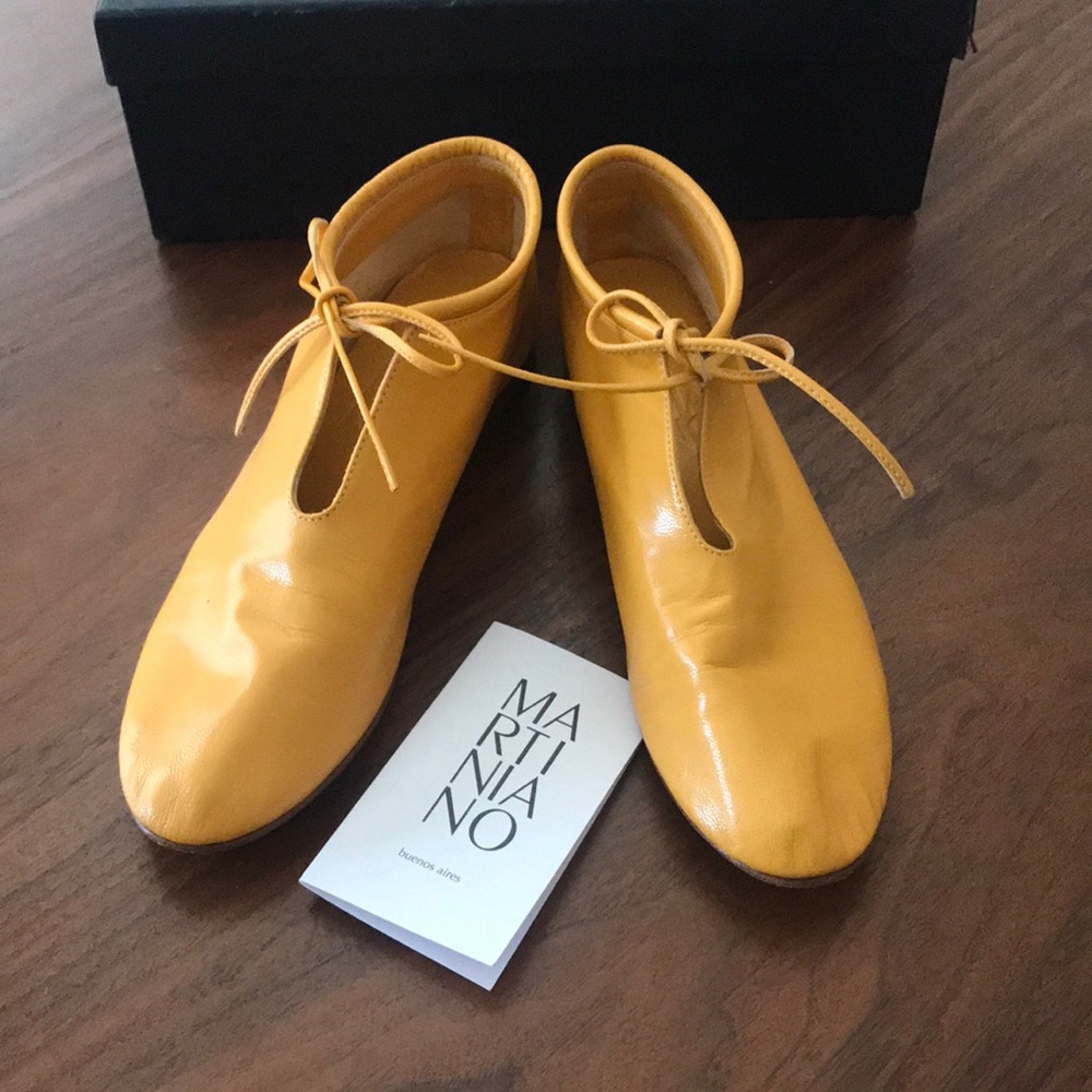 Martiniano Bootie- Mustard